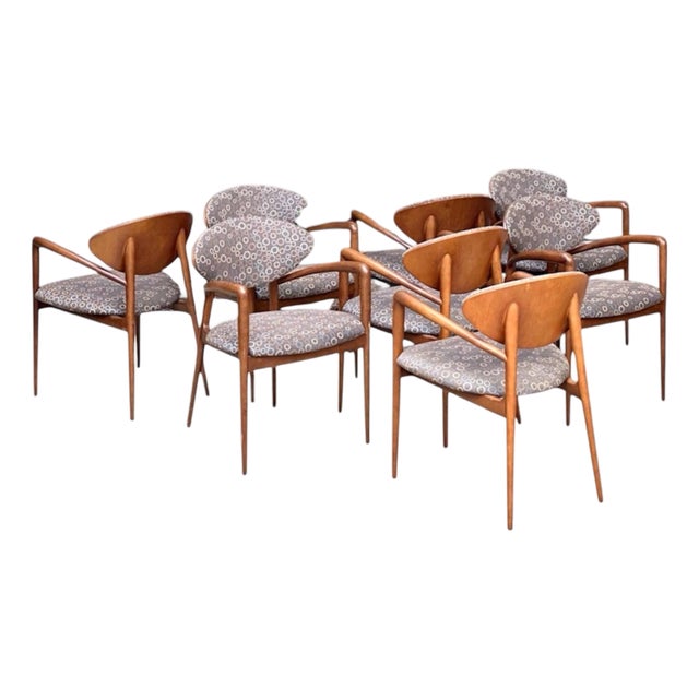 Set of Eight Karina Guest Chair For Sale
