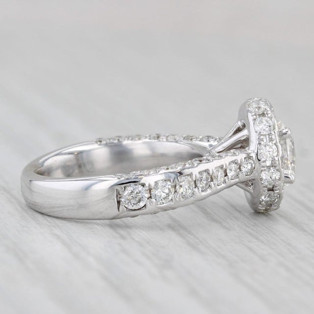 Gemstone Information: - Natural Diamond - center Carats - 0.59ct Cut - Oval Brilliant Color - H - I Clarity - SI1 Laser...