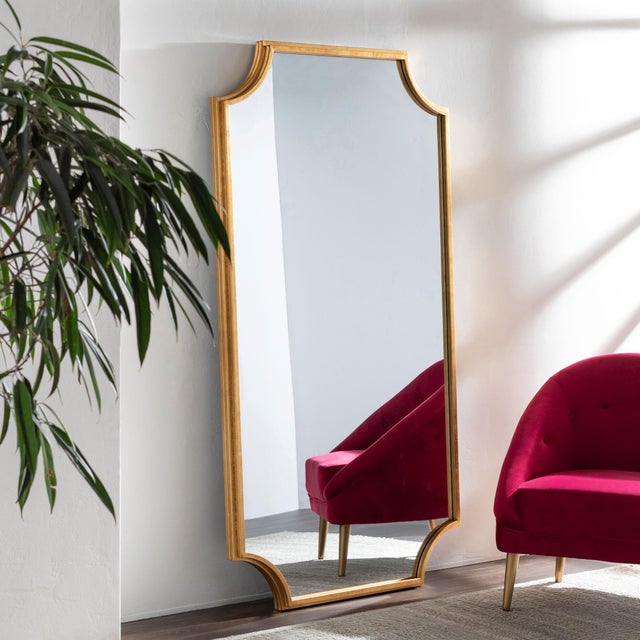This Joslyn Mirror adds a traditional touch to any living space. Its vertical orientation and oversized 70 size make it...