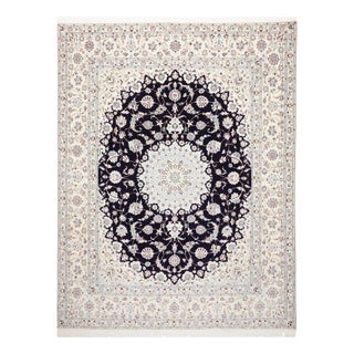 Nain Rug with Floral Pattern For Sale