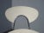 Vintage Mid Century Modern White Chrome Side Chair Vanity Chair For Sale - Image 4 of 11