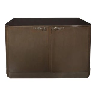 Grey Walnut Sideboard or Cabinet Designed by Lorin Jackson for Grosfeld House For Sale