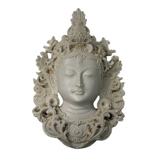 Handcrafted Tibetan Tara Mask For Sale