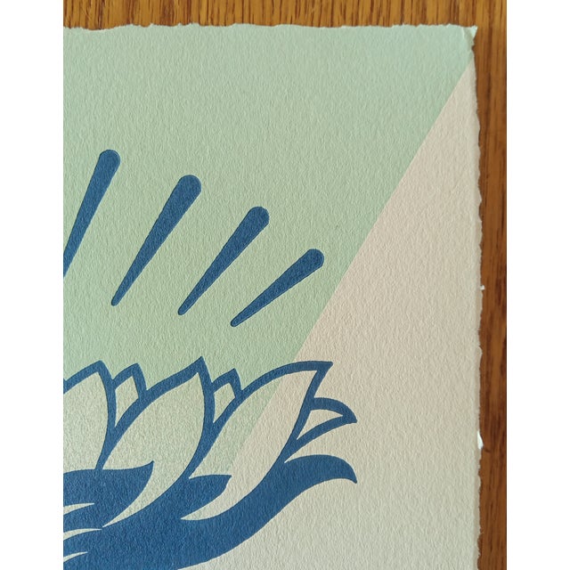 Shepard Fairey, Lotus Hands Letterpress, 2023, Letterpress For Sale - Image 5 of 7