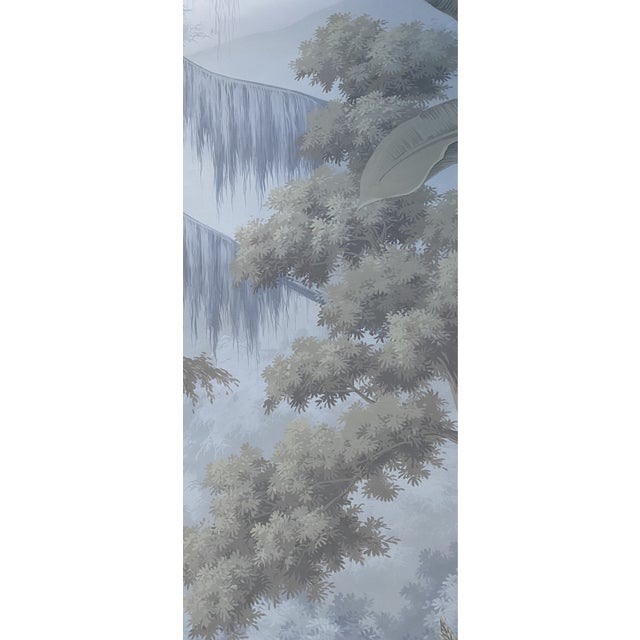 36" * H96" * 2ps, Vintage Cedar Forest Wallpaper, Natural Cedar Landscape Wallpaper For Sale - Image 4 of 4