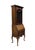 American Drew Solid Cherry Traditional Queen Anne 26" Secretary Desk W. Lighted Display Hutch 77-478 / 77-479 For Sale - Image 4 of 17