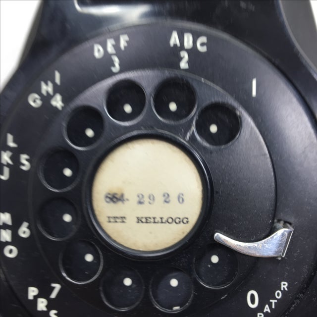 Kellogg Banjo Rotary Dial Telephone Chairish