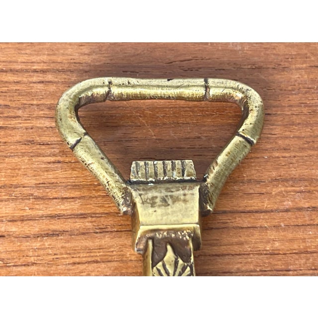 Mid-Century Modern Brass Bottle Opener, 1950s For Sale - Image 4 of 11