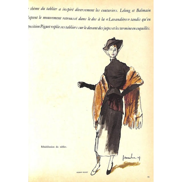 Paper Album Du Figaro 12: Collections d'Hiver Automne 1947 For Sale - Image 7 of 18