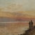 Holger Peter Svane Lübbers, Couple on the Sea Beach, 1908, Oil on Canvas For Sale - Image 3 of 8
