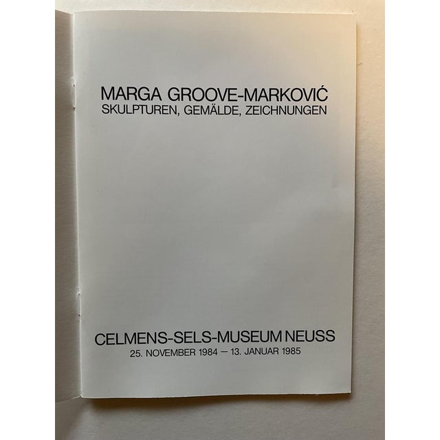 Marga Groove-Marcovic, Girl at the Balustrade, Original Watercolor For Sale - Image 14 of 17