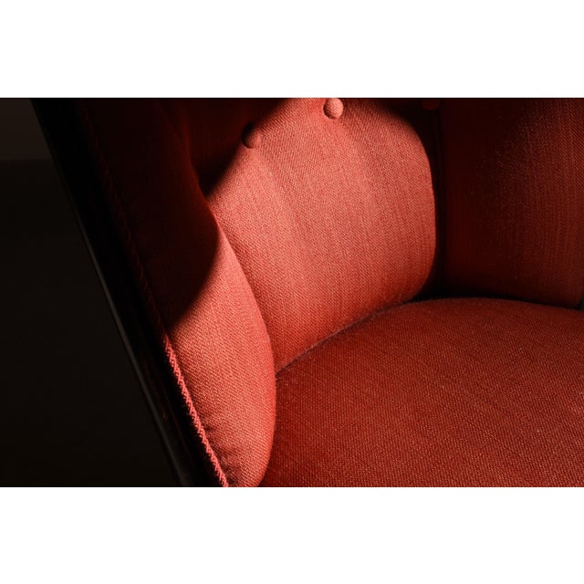 Konestollounge Chair by Runar Børresen for Bjarne Hansens, 1942 For Sale - Image 10 of 12