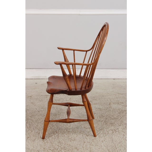 Dr Dimes Comb Back Windsor Armchair For Sale - Image 4 of 17
