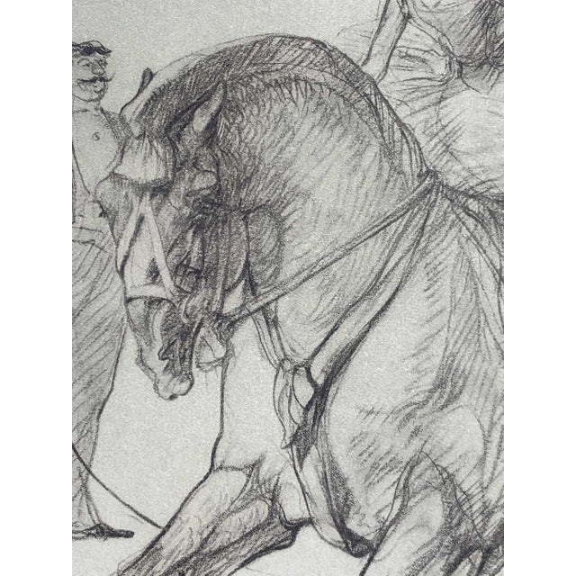 Impressionist Vintage Henri De Toulouse-Lautrec Limited Edition Lithograph No. 167 For Sale - Image 3 of 6