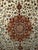 Fine Persian Tabriz Shirfar Rug, Hand-Knotted Wool & Silk, Floral Pattern, Ivory & Chocolate, 7x10 For Sale - Image 12 of 18