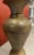Metal Antique Moorish Hand Etched Copper Foot Urn For Sale - Image 7 of 12