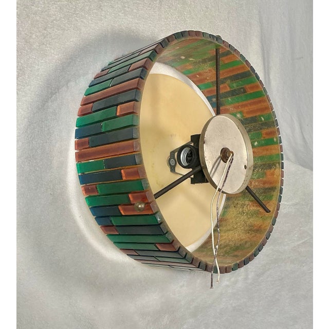 Moe Mid Century Modern Acrylic Tile Fiesta Series Ceiling Light, Flush Mount For Sale In Greenville, SC - Image 6 of 12