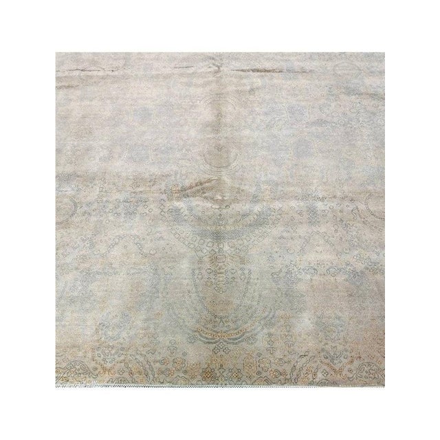1990s Handwoven Transitional Area Rug 8x10 For Sale - Image 4 of 10