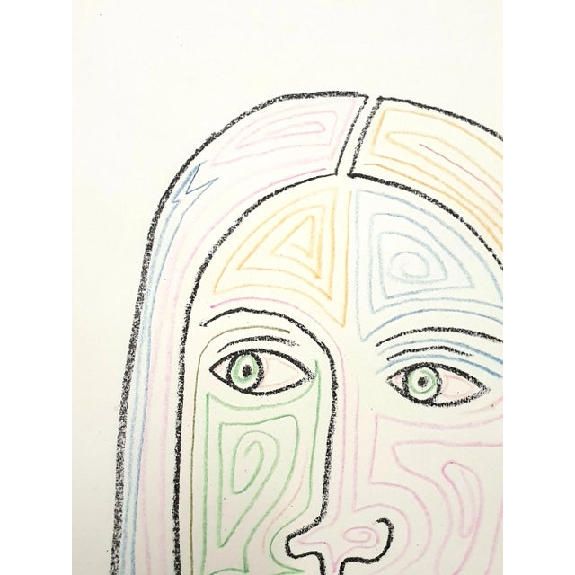 Early 21st Century Jean Cocteau, Christ, Lithograph, 1957 For Sale - Image 5 of 11