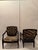 Faux Zebra Printed Cowhide Club Chairs - A Pair For Sale - Image 10 of 18