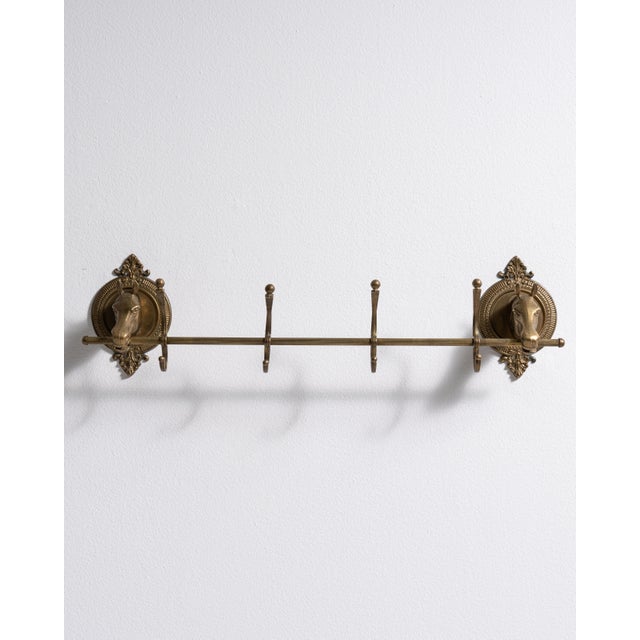 Mid 20th Century France Brass Coat Rack For Sale - Image 12 of 15