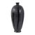 Contemporary Haru Tall Vase in Black For Sale - Image 3 of 10