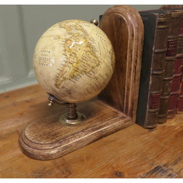 Vintage Geography Student Bookends, 1980, Set of 2 For Sale - Image 6 of 7