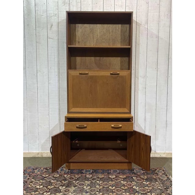 English Teak Writing Desk from G-Plan, 1970s For Sale - Image 3 of 18
