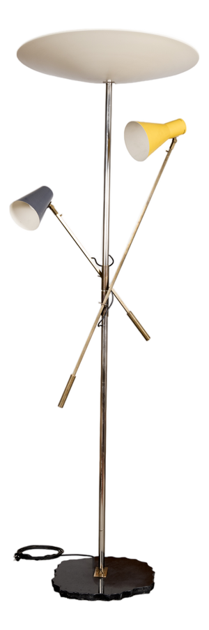 Model 1050/2 Floor Lamp by Gino Sarfatti for Arredoluce, 1950s