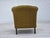 Vintage Danish Relax Chair in Light Green Furniture Wool, 1950s For Sale - Image 11 of 18