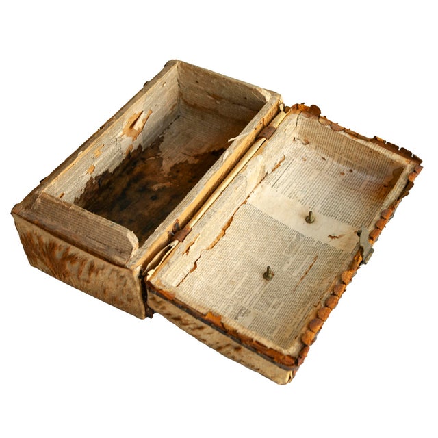 Antique Handmade Box For Sale In Los Angeles - Image 6 of 13