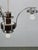 Czech Art Deco Chandelier with Four Opaline Glass Shades, 1930s For Sale - Image 14 of 15
