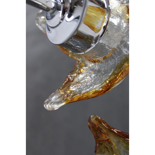 Floor Lamp in Murano Glass, Italy, 1980s For Sale - Image 9 of 15