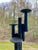 Black Brutalist Cast Iron Candlestick, 1970s For Sale - Image 8 of 16
