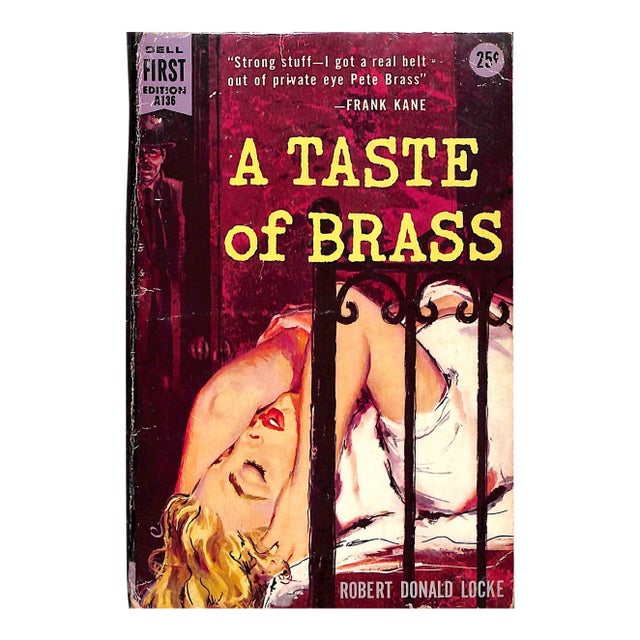 "A Taste of Brass" 1957 Locke, Robert Donald Display Wood Box For Sale