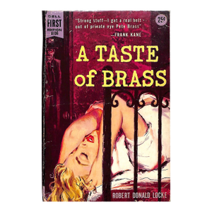 "A Taste of Brass" 1957 Locke, Robert Donald Display Wood Box