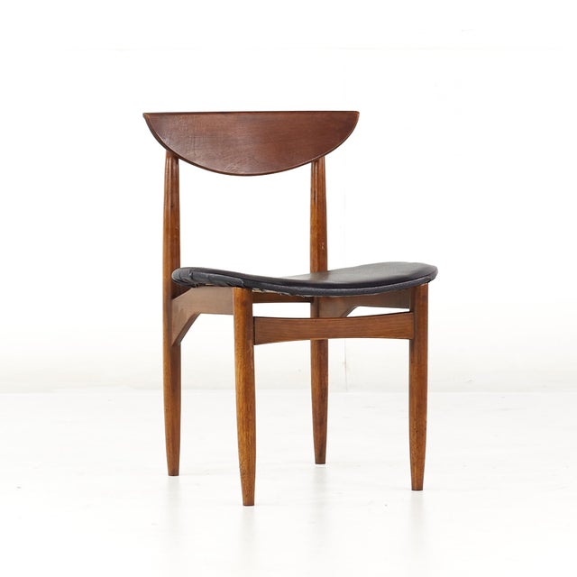 Lane Perception Mid Century Walnut Dining Chairs Set of 4 Chairish