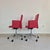 Red Leather Office Chair Bulo Pub & Club by Luc Vincent, 2000s For Sale - Image 9 of 14