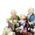 Antique Hand Painted Porcelain Musical Grouping C1890 Measures - 6"H x 7"W x 4.5"D An antique porcelain figurine depicting...