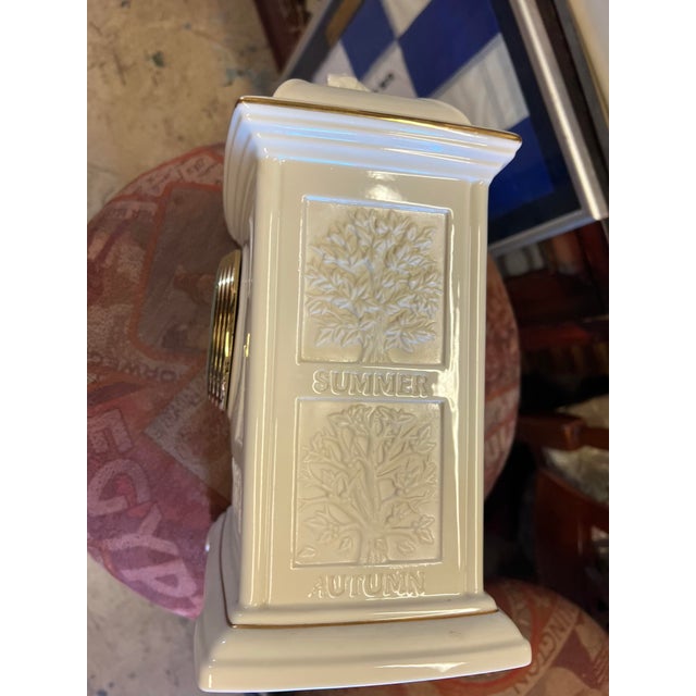 Vintage Lenox Mantal Clock For Sale In West Palm - Image 6 of 7