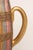 Gold Vintage Italian Modernist Gilt Ceramic "Seta" Pitcher by Aldo Londi for Bitossi For Sale - Image 8 of 18