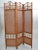 Mid-Century Modern 1 Mid-Century Modern Boho Chic Tall Solid Bamboo Wood Room Divider Screen Partition For Sale - Image 3 of 13