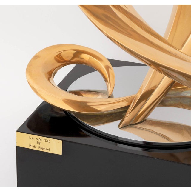 Michi Raphael "La Valse" Bronze Sculpture, 1979 For Sale - Image 10 of 13