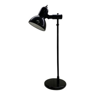 Vintage Mid Century Modern Black Adjustable Task Desk Lamp Industrial For Sale