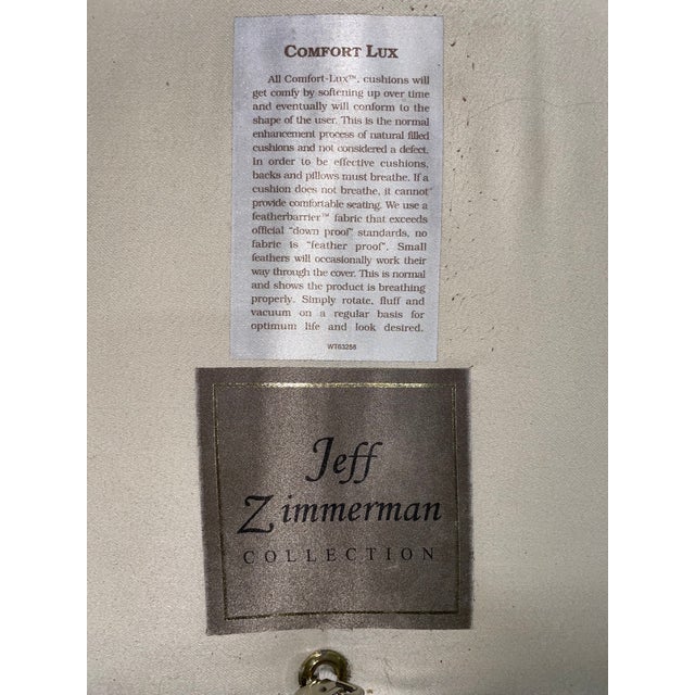 Jeff Zimmerman Collection Custom Lux Sofa Chairish