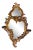 Early 19th Century Victorian Mirror With Elaborate Beveled Edge, Staggered Candle Shelves, and Gilt Wood Finish For Sale
