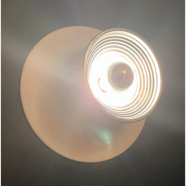 Metal Mid 20th Century Enameled Aluminum Sconces - a Pair For Sale - Image 7 of 13