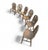 Windsor Wheelback Dining Table and Chairs from Oirschotse Meubelindustrie, 1950s, Set of 7 For Sale - Image 15 of 18