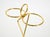 Mid-Century Modern Umbrella Stand in Brass and Black Cast Iron Base, 1950s For Sale - Image 4 of 11