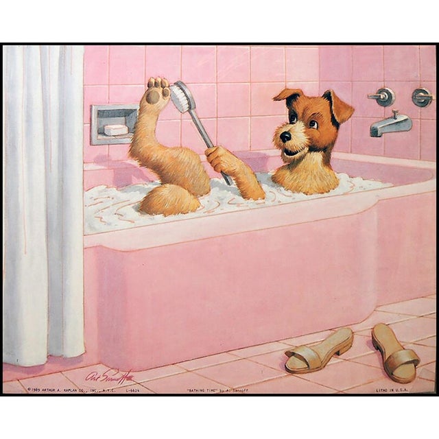 Realism Bathing Time, Arthur Sarnoff For Sale - Image 3 of 6